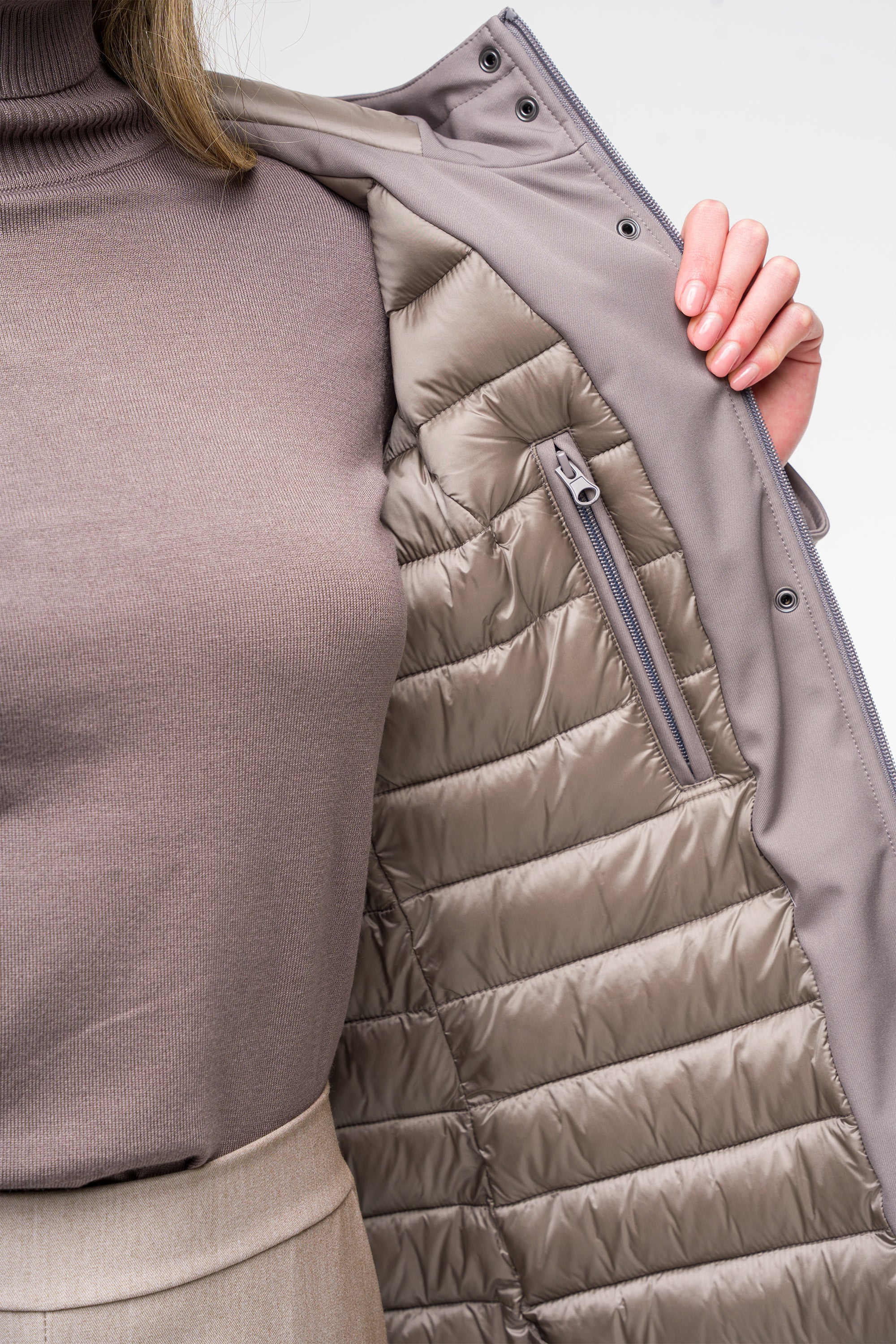 Padded parka with hood