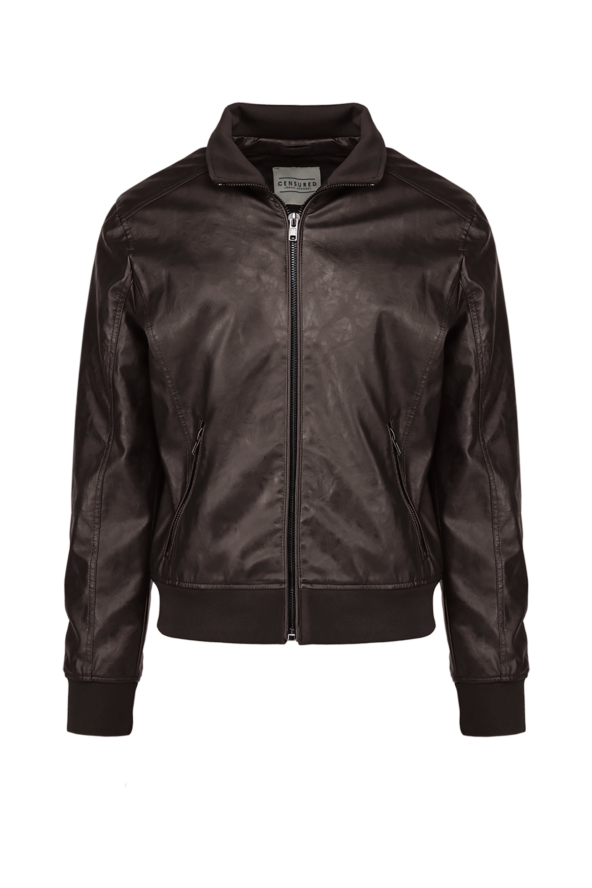 Eco-leather bomber jacket | Censured