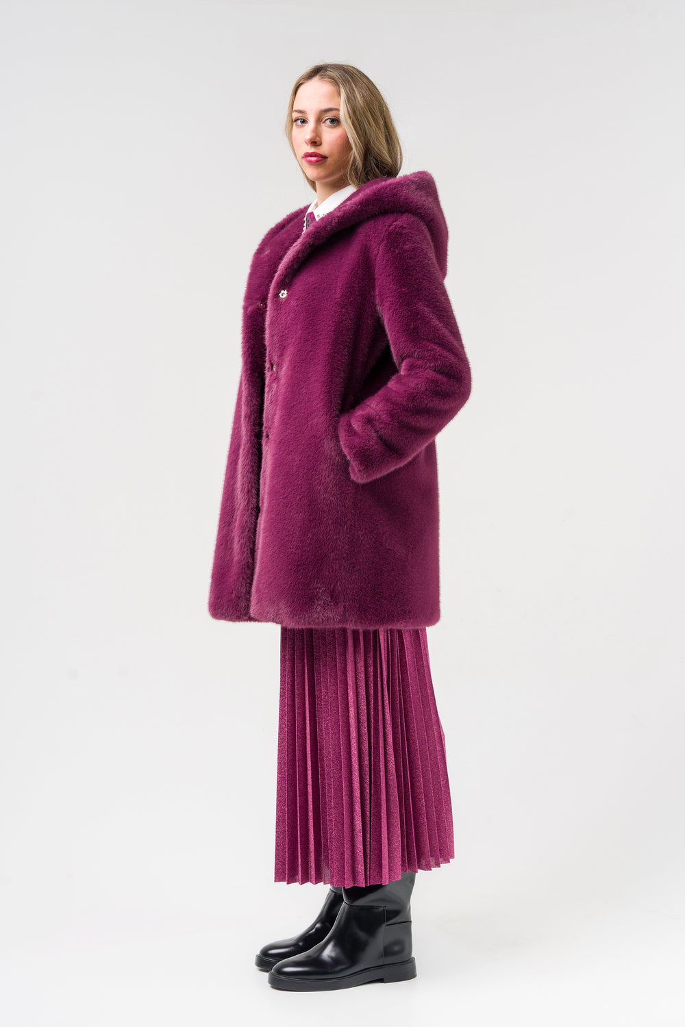 Translation missing: it.cappotto-in-ecopelliccia-con-cappuccio-cw1881tfrn5-767