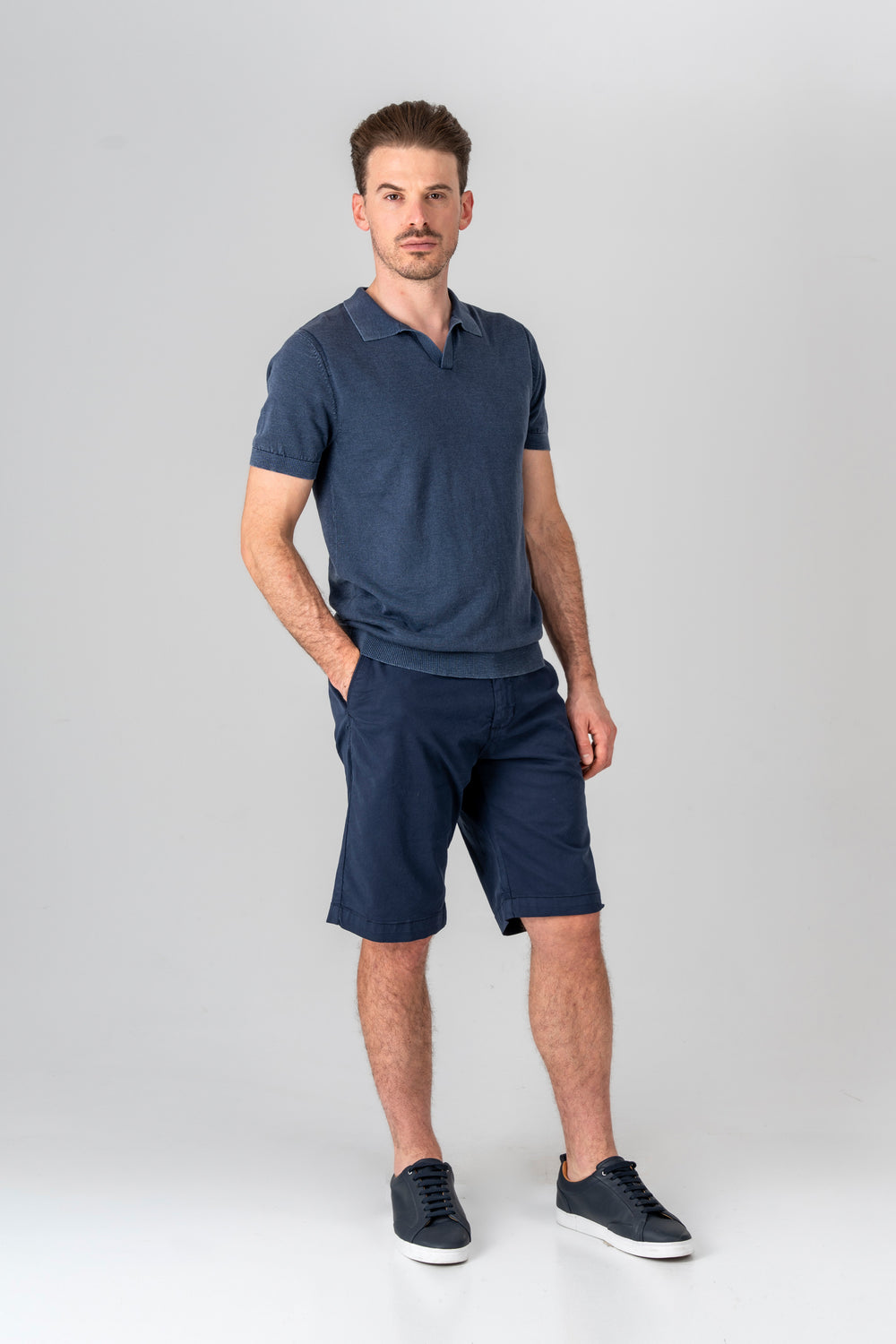 Translation missing: en.short-sleeved-knit-polo-mmc551tttc5-08f